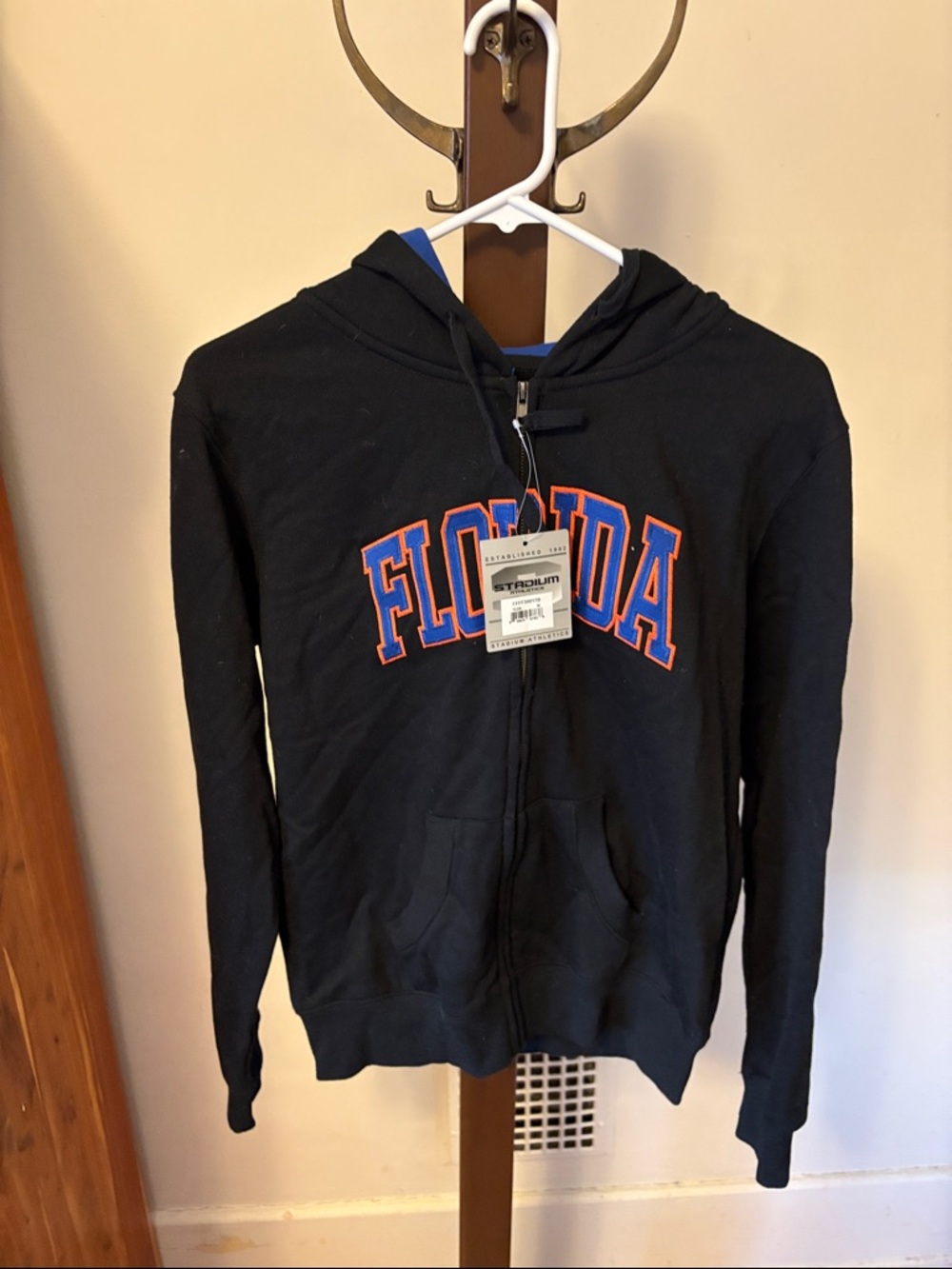 NWT Stadium Athletics Full Zip Embroidered University of Florida Hoodie M